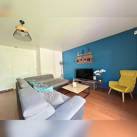 Le Duplex Chessy - 15Min From Disneyland - 2 Private Parkings - Garden - Kingsize & Queensize Bed - Supermarket Behind The House Ngoại thất bức ảnh