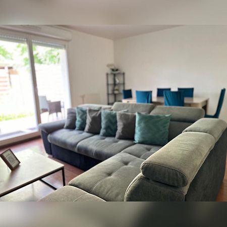 Le Duplex Chessy - 15Min From Disneyland - 2 Private Parkings - Garden - Kingsize & Queensize Bed - Supermarket Behind The House Ngoại thất bức ảnh